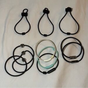 11 lululemon athletica Black, White, and Mint Hair Accessories Set